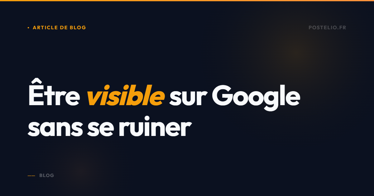 Apparaître sur Google : le guide de l'artisan local